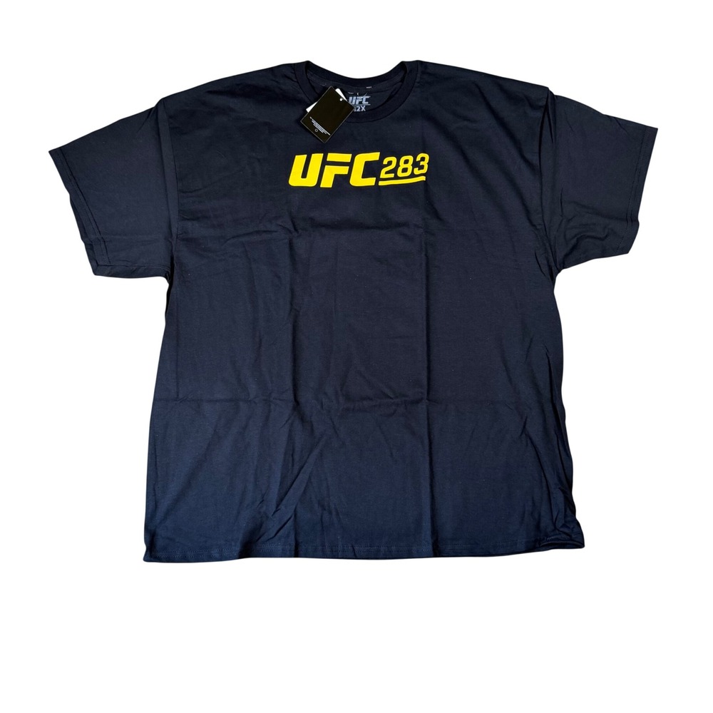 UFC 283 Teixeira vs Hill Figueiredo vs Moreno 4 Event T-Shirt Mens 2XL Black NEW